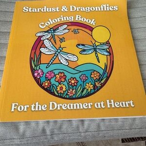 Stardust & Dragonflies Coloring Book